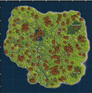 Fortnite Map Mousepad
